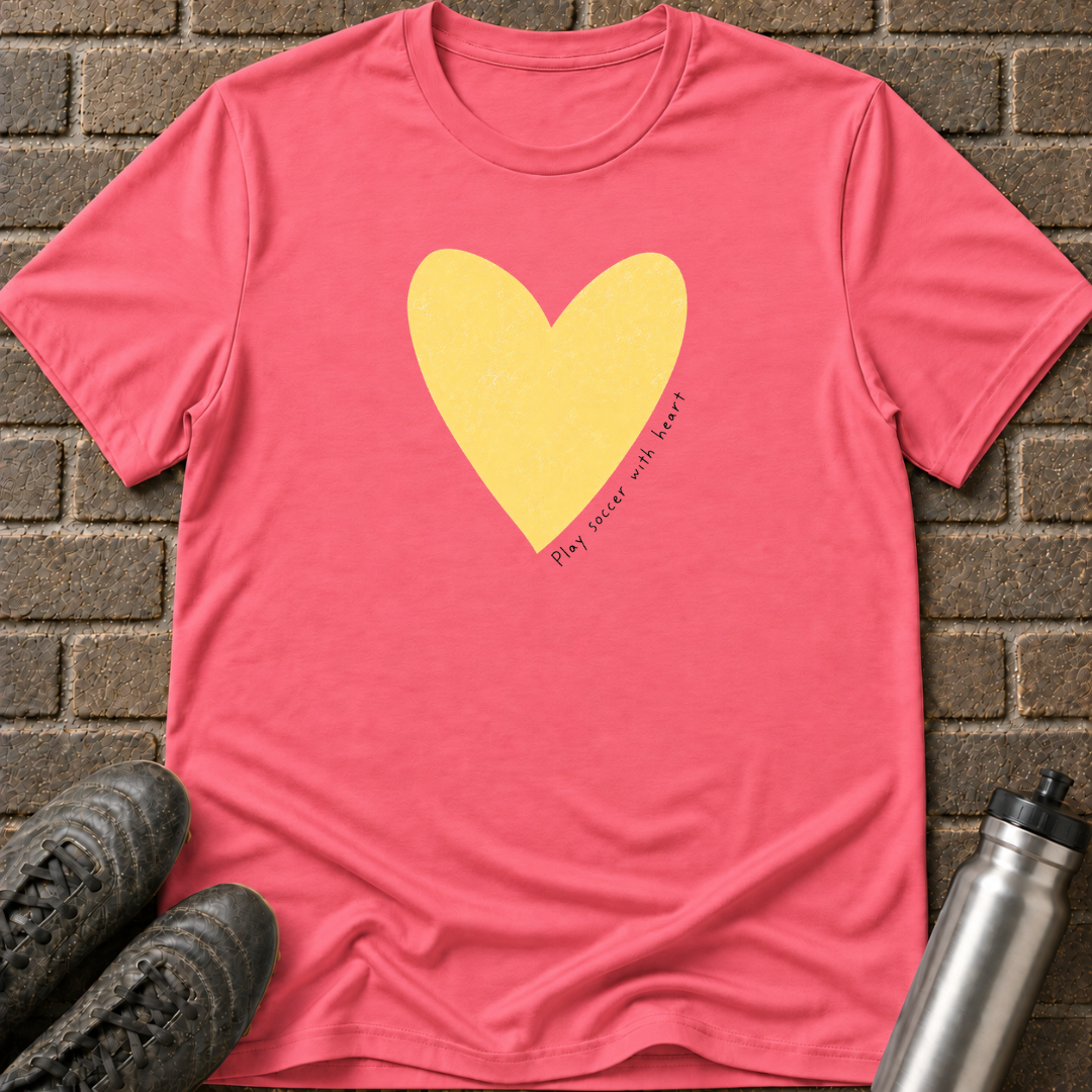 Play Soccer With Heart T-Shirt
