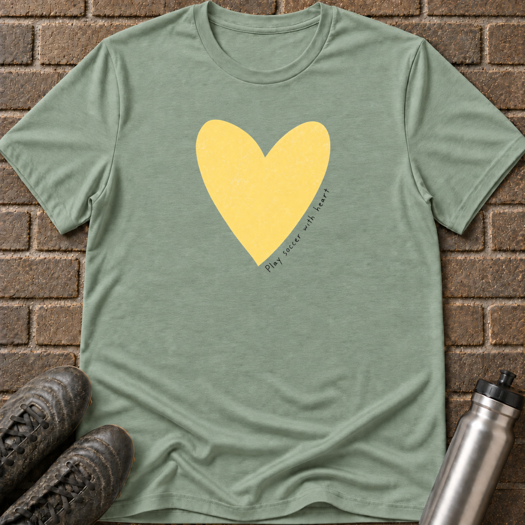 Play Soccer With Heart T-Shirt