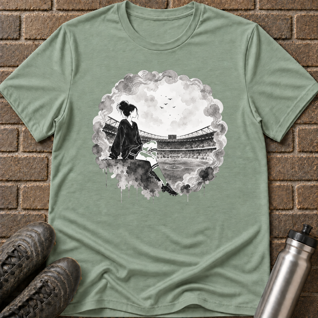 A Girl In Stadium T-Shirt