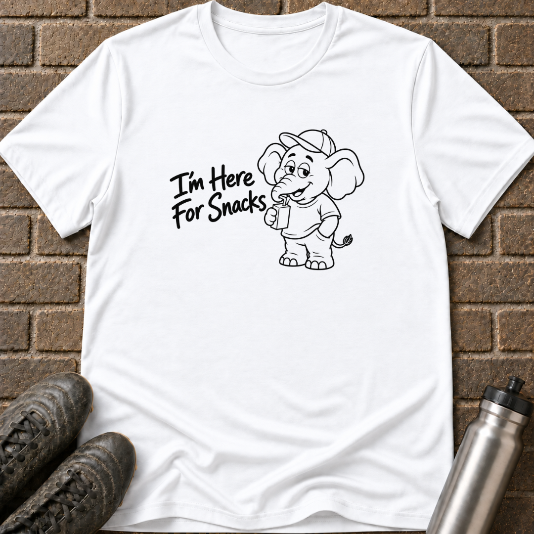Here For Snacks T-Shirt