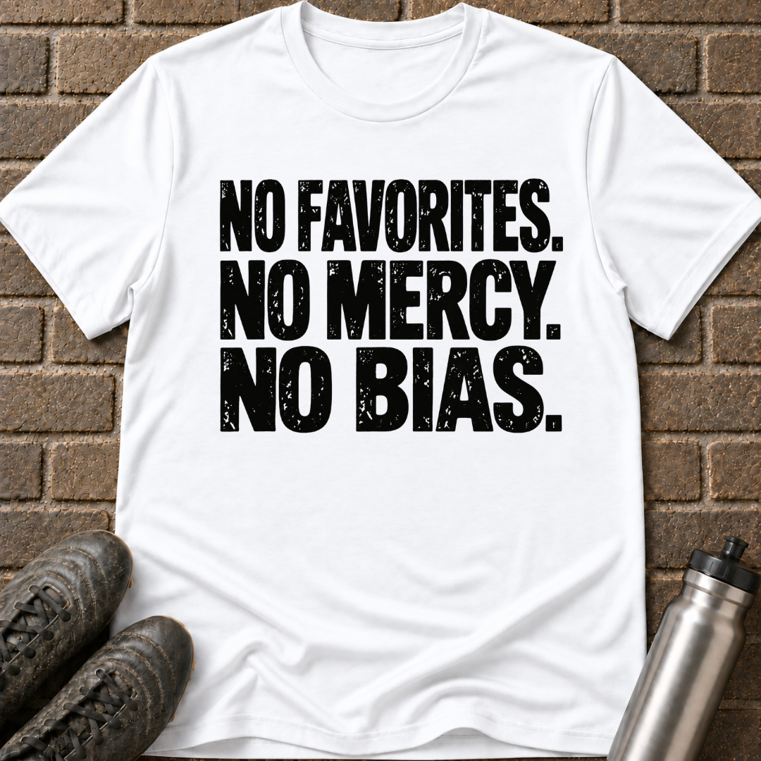 No Favorites No Mercy No Bias T-Shirt